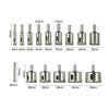 15 Pcs Set Diamond Drill Bit Glass Drill Bit Glass-Stone Tile Drill Bit 6-50mm
