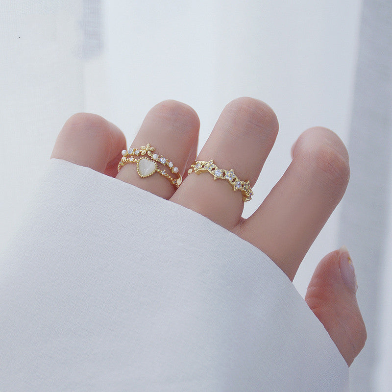 Korean Style Simple Cold Style Fashion Index Finger