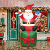 Inflatable Doll Night Light Merry Christmas