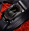 Men's leather belt