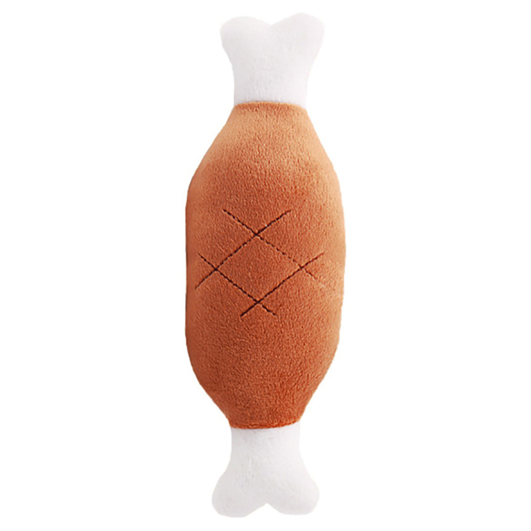 Plush Squeaky Dog Toy"