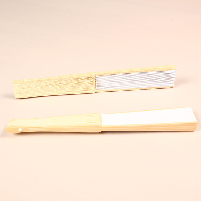 Painting White Fan Calligraphy And Calligraphy Practice Fan Handmade White Fan