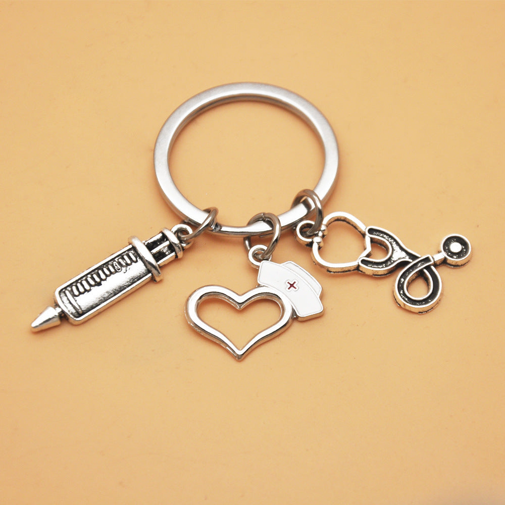 Nurse's Day Gift Stethoscope Keychain