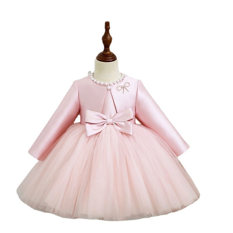 Children's Dress Princess Flower Girl Set