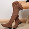 Plus Size Boots Women Over The Knee High Top Martin Boots
