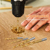 99X Titan HSS Spiralbohrer Stahl Bohrer Satz Werkzeug Set Metallbohrer 1.5-10mm