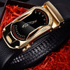 Men's leather belt