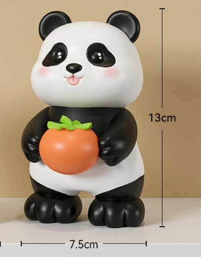 Panda Home Entrance Cabinet Key Storage Ornaments