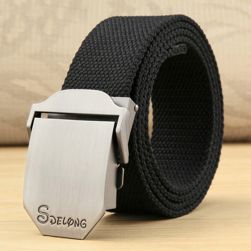Men's canvas belt