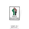 Free Palestine Flag Brooch Gold Badge Clothes Accessories Pin