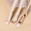 Square Toe Soft Bottom Soft Upper Shoes Women
