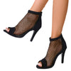 High Heel Back Zipper Plus