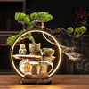 Water Fountain Fish Tank Lamp Decorations