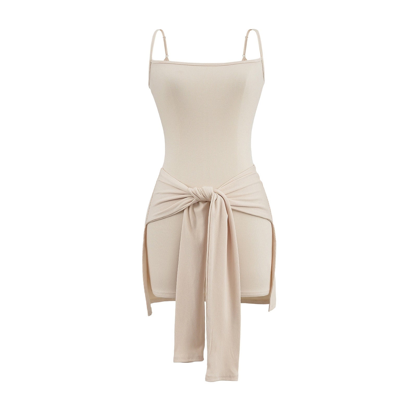 Waist Strap Two-piece Sling Dress