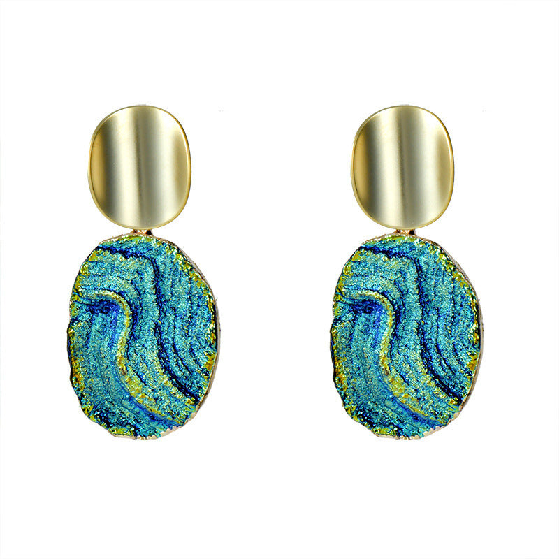 Live Exaggerated Fashion Personality Ocean Style Long Style