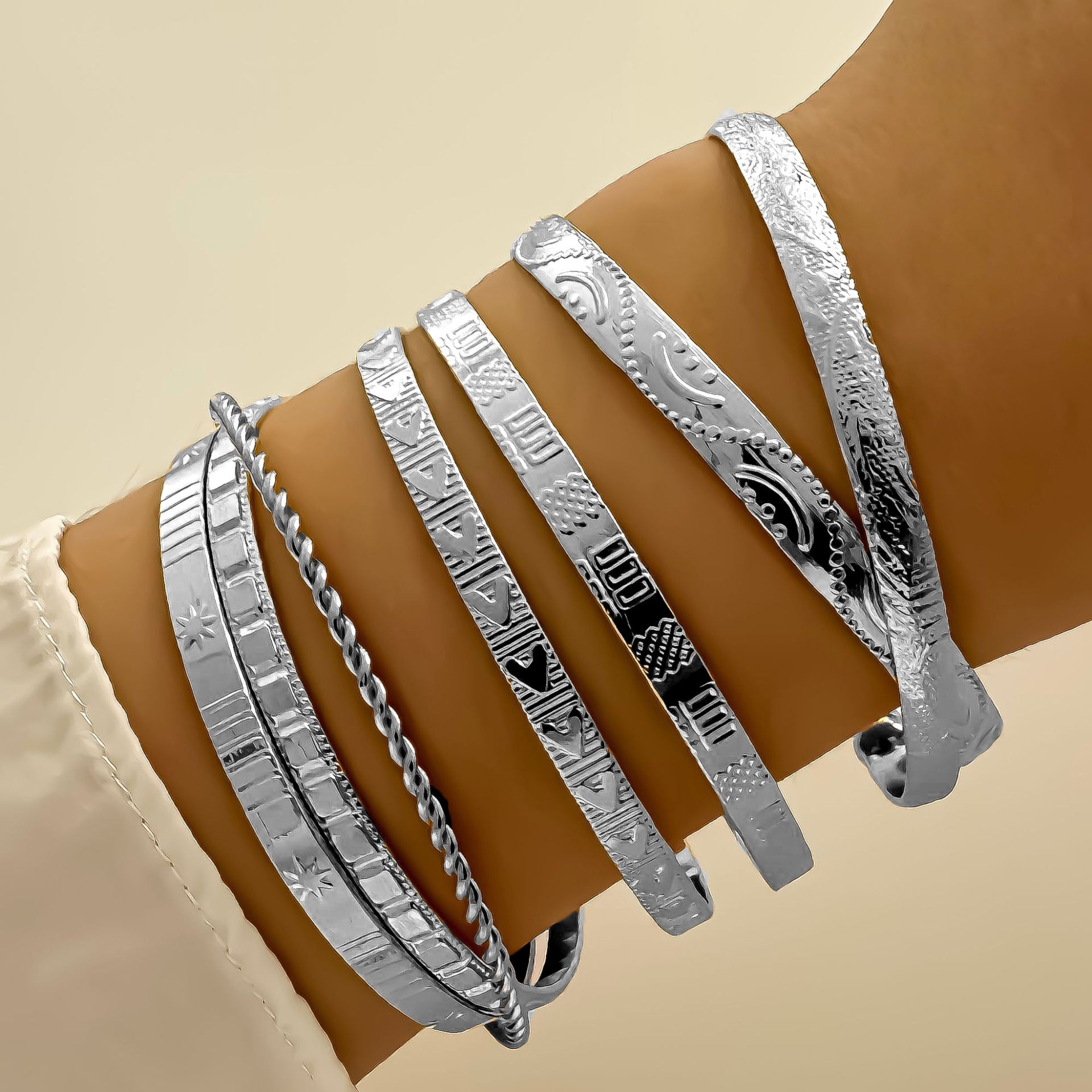 5-7pcs Bracelet Set Creative Simple Temperament Lady