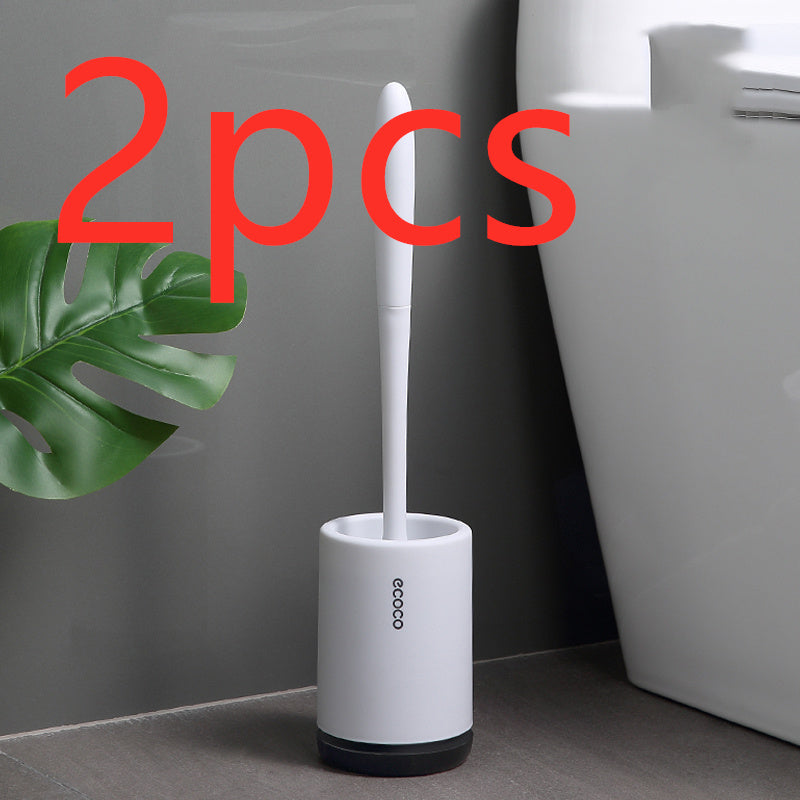 soft rubber head toilet brush