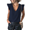 Ruffled Sleeve Top