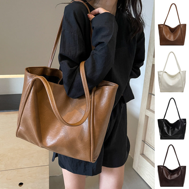 Soft Leather Shoulder Bag