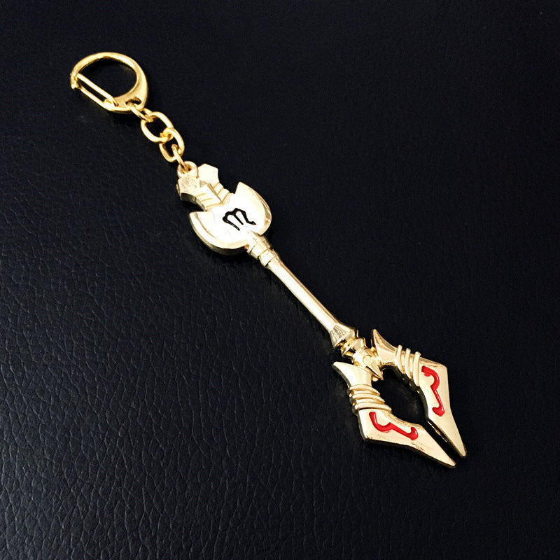 Creative Fashion Twelve Constellation Modeling Alloy Key Ring