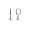 French style ear buckle silver earrings women fashion hot style