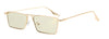 Simple Sunglasses Full Frame Square Glasses For Men And Women