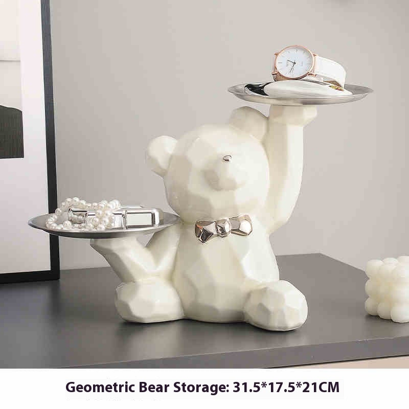 Key Storage Entrance Decoration Tray Home Decorations