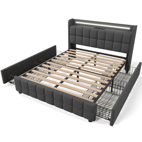 Einzelbett Aus Holz Mit Matratze Size  160x200