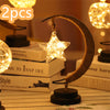 Led Moon Light Wrought Iron Ornament
