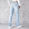Women's Straight Leg Slim Fit Jeans