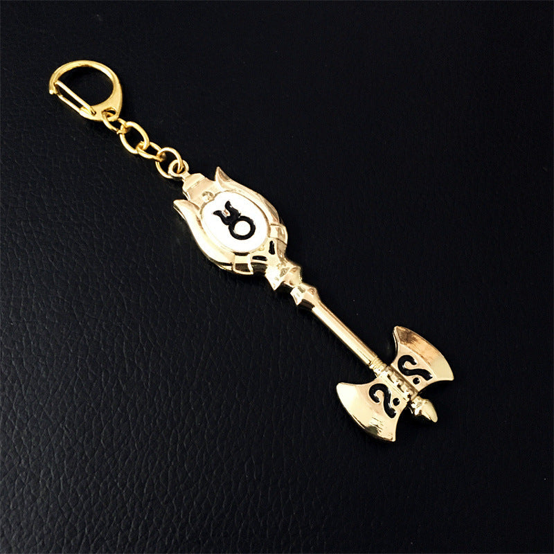Creative Fashion Twelve Constellation Modeling Alloy Key Ring