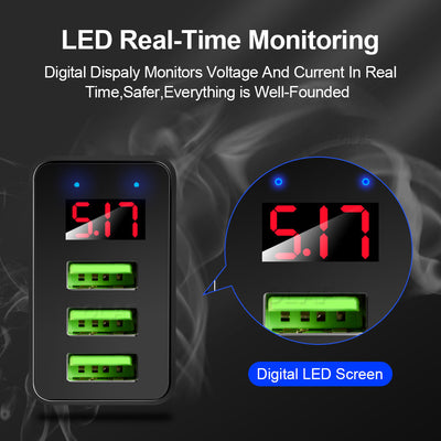 Mobile Phone Charger Digital Display Mobile Phone Charging Head