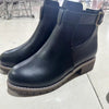 Belt Buckle Decoration Round Head Ankle Boots