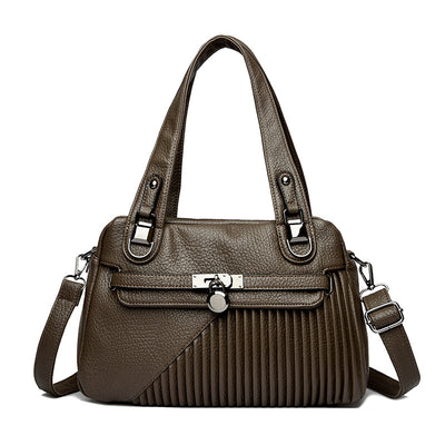 Special-interest Design Bag Tide Large Capacity Stitching
