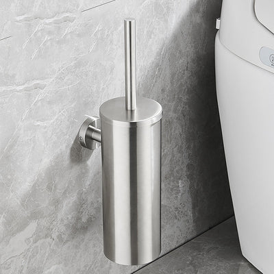 Stainless Steel Floor Toilet Brush Toilet Cleaning Brush Suit