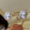 Simple Twist Double Beads Adjustable Ring