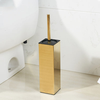 Stainless Steel Floor Toilet Brush Toilet Cleaning Brush Suit