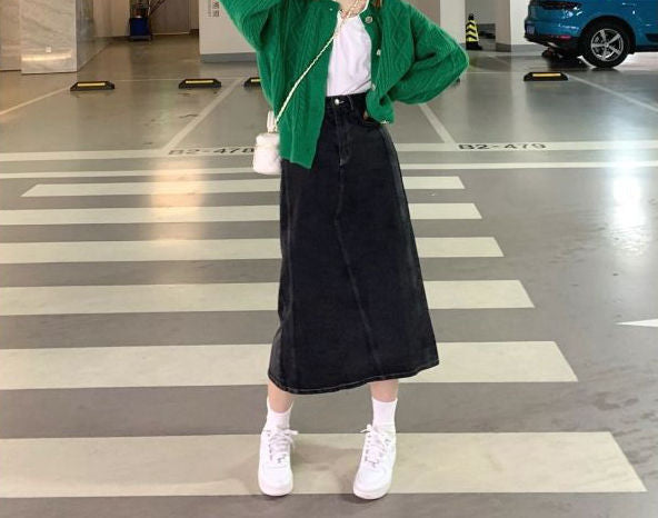 Retro Sweater Cardigan Coat Women