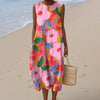 Sleeveless Shirt Dress