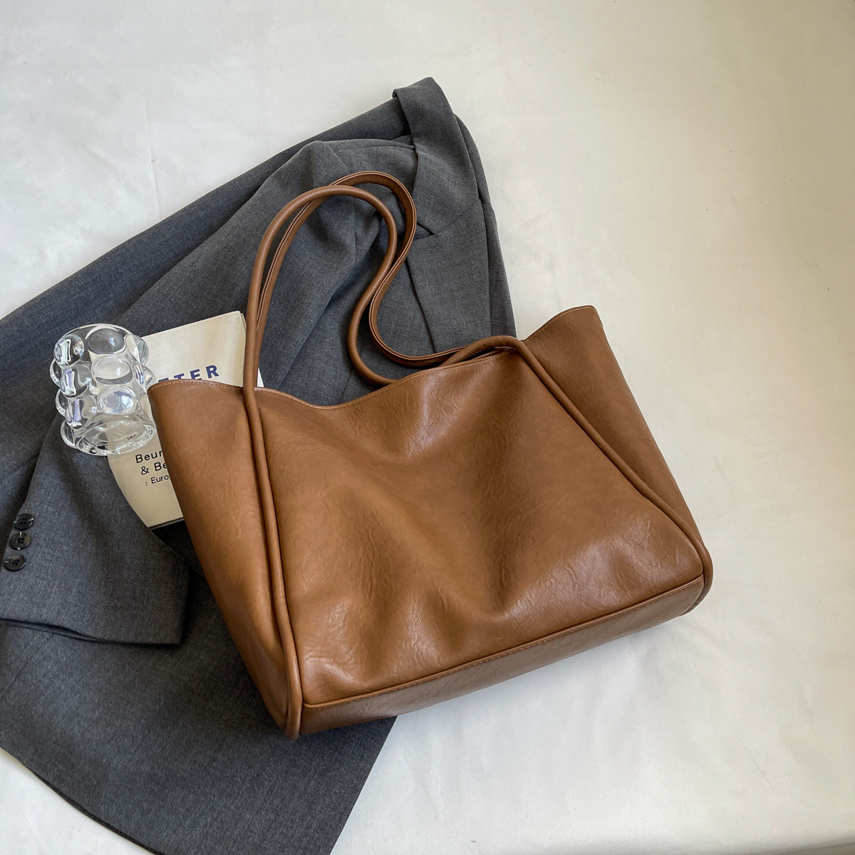 Soft Leather Shoulder Bag