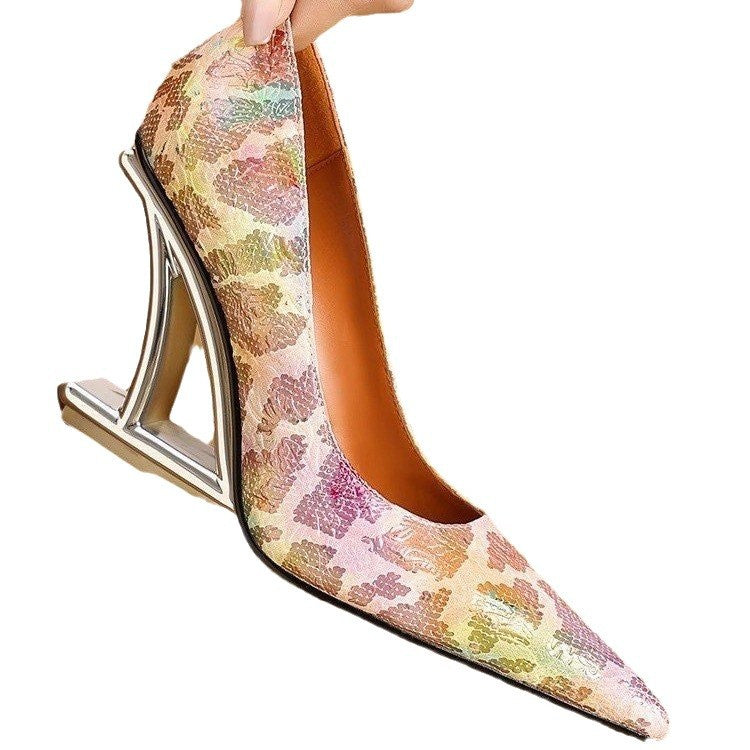 Niche Sexy Plus Size High Heels