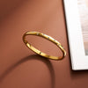 Simple Niche Diamond-embedded Starry Titanium Steel Bracelet
