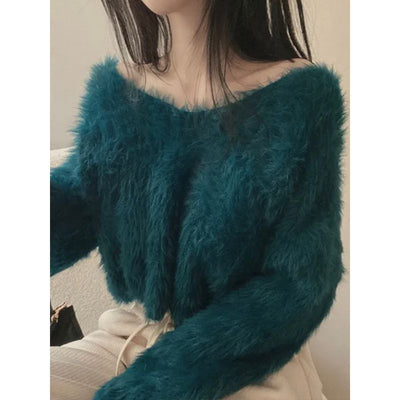 Purple  Sweater Women's