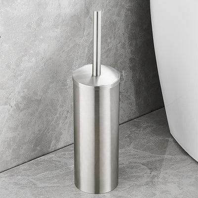 Stainless Steel Floor Toilet Brush Toilet Cleaning Brush Suit