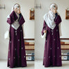 Dubai Middle East Turkey Dubai Bowknot Embroidery Dress