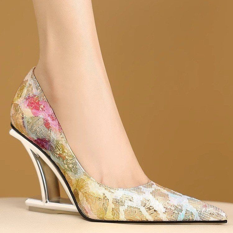 Niche Sexy Plus Size High Heels