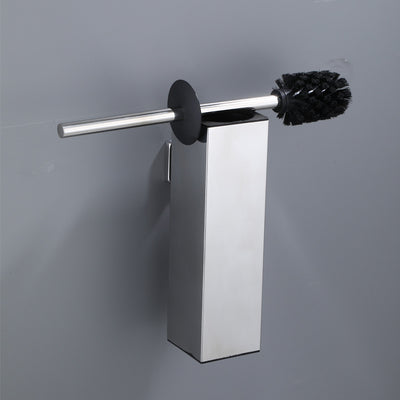 Stainless Steel Floor Toilet Brush Toilet Cleaning Brush Suit