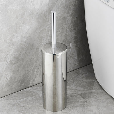 Stainless Steel Floor Toilet Brush Toilet Cleaning Brush Suit