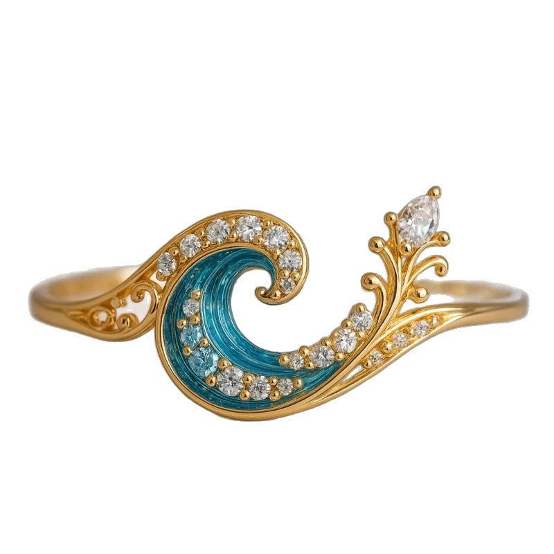 Walking In The Waves Ring