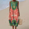 Sleeveless Shirt Dress